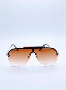 Unisex "Fly with Me" Vintage Aviator Sunglasses
