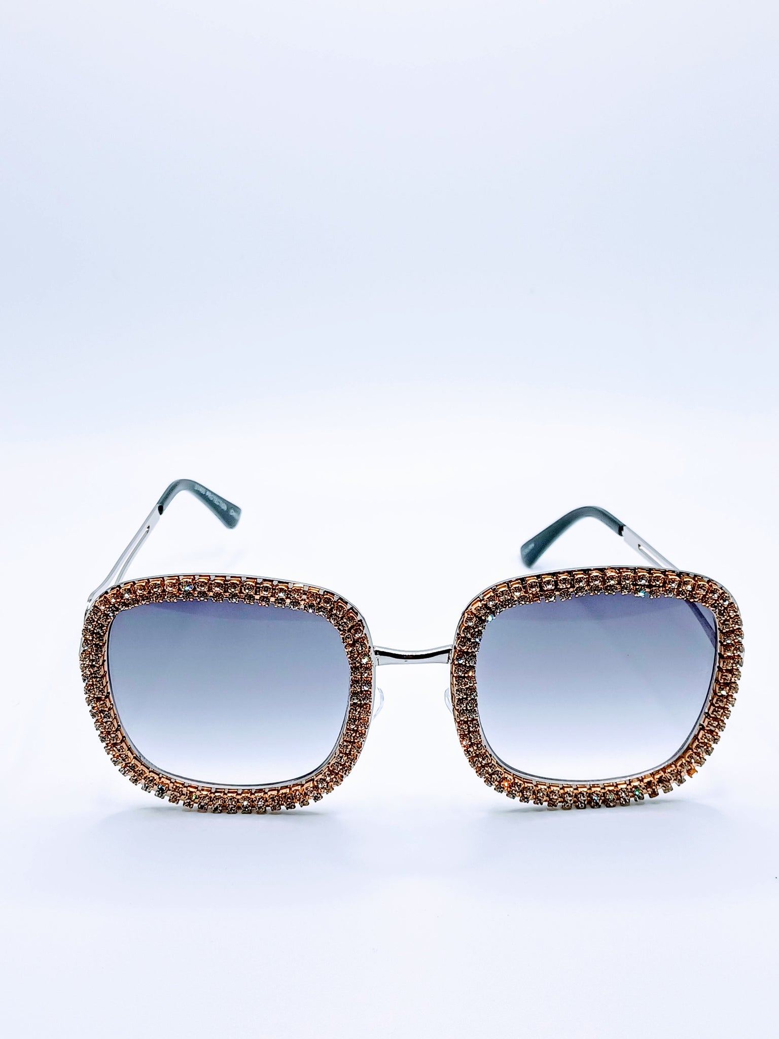 Women's Bougie Double Rhinestone Sunglasses – Accessory Junky